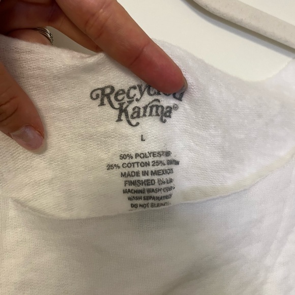 Recycled Karma California Dreamin Sweatshirt size L - Picture 6 of 7